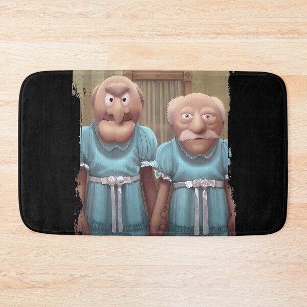 Item preview, Muppet Maniac Statler And Waldorf As The Grady Twins Meme designed and sold by DigitalArtQueen.