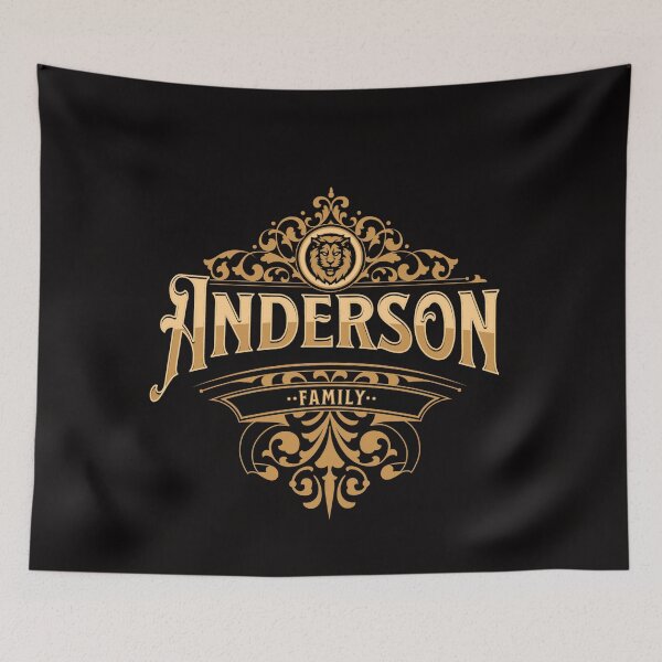 Item preview, Cool Vintage Anderson Family Crest - Team Anderson designed and sold by CattlettArt.