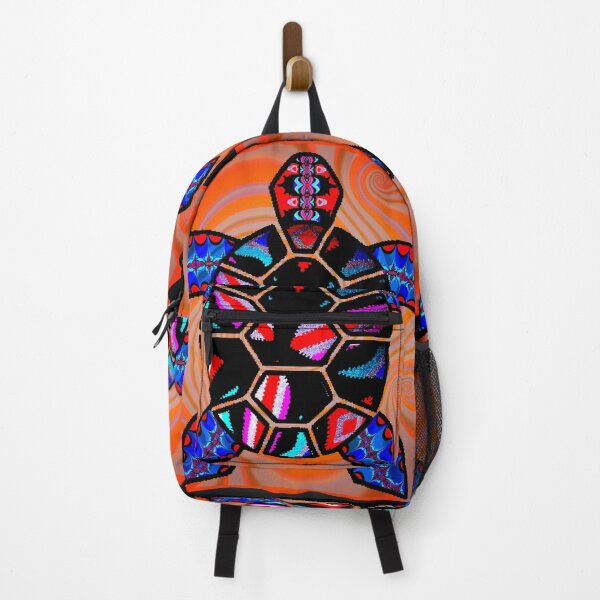 Item preview, Bright tribal turtle  designed and sold by The Green Faerie .