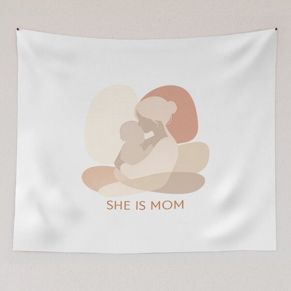 Item preview, She Is Mom designed and sold by LuveraxArt.