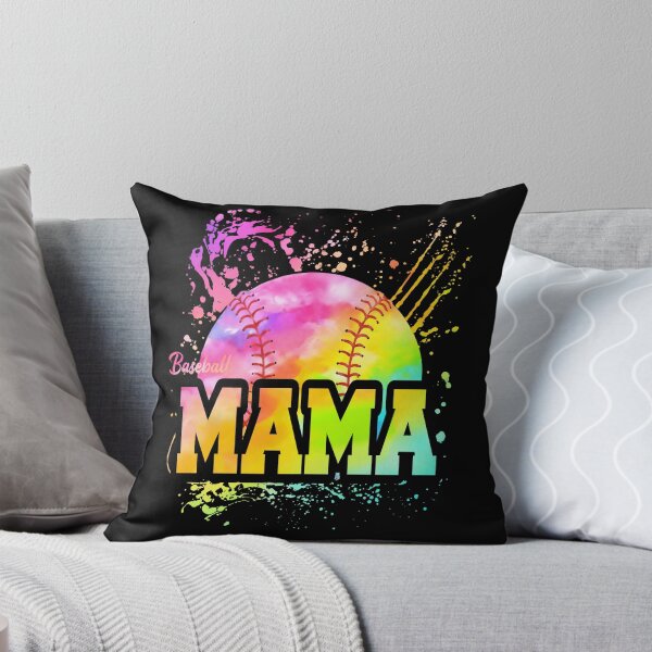 Artikelvorschau, Rainbow Splash Baseball Mama Shirt entworfen und verkauft von KIROSALS.