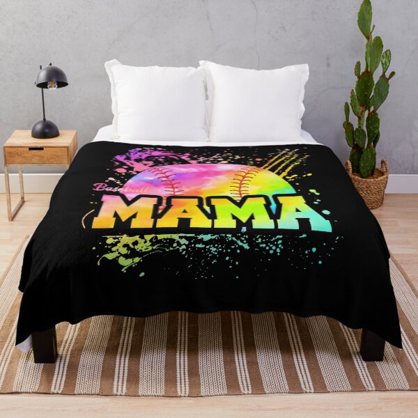 Item preview, Rainbow Splash Baseball Mama Shirt designed and sold by KIROSALS.