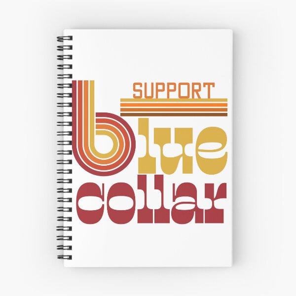 Item preview, RETRO SUPPORT BLUE COLLAR designed and sold by Fitterbb537.