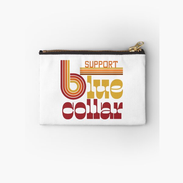 Item preview, RETRO SUPPORT BLUE COLLAR designed and sold by Fitterbb537.