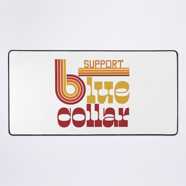 Item preview, RETRO SUPPORT BLUE COLLAR designed and sold by Fitterbb537.