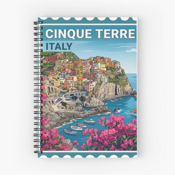 Item preview, Cinque Terre Coastal Area Italy Travel designed and sold by clarkfraser.