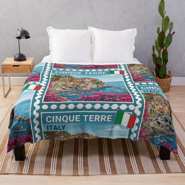 Item preview, Cinque Terre Coastal Area Italy Travel designed and sold by clarkfraser.