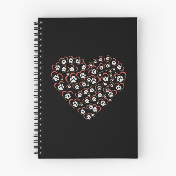 Item preview, Heart Made of Paw Prints Love Design designed and sold by Dmo3HarkoArt.
