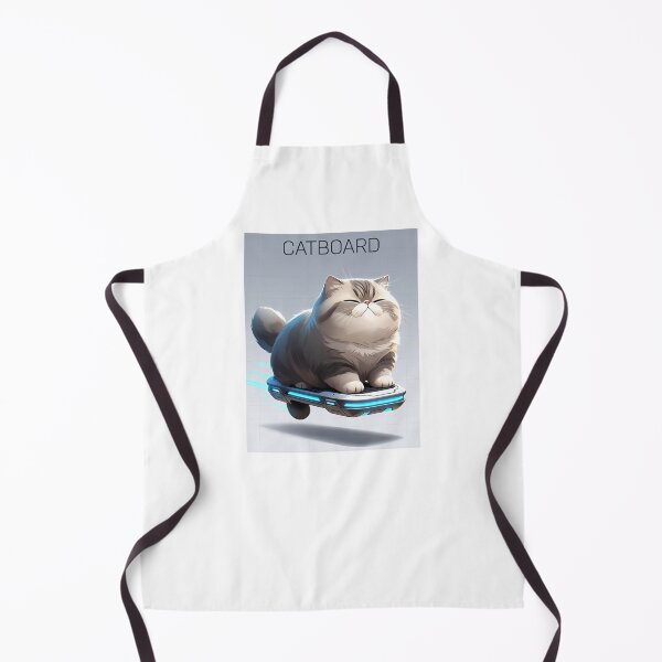 Item preview, Cute Futuristic Funny Cat On Catboard Sci-Fi Fun designed and sold by Taans-Creation.