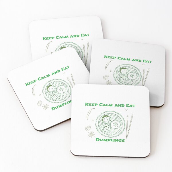Item preview, Keep Calm And Eat Dumplings designed and sold by Kal-El-Tees.