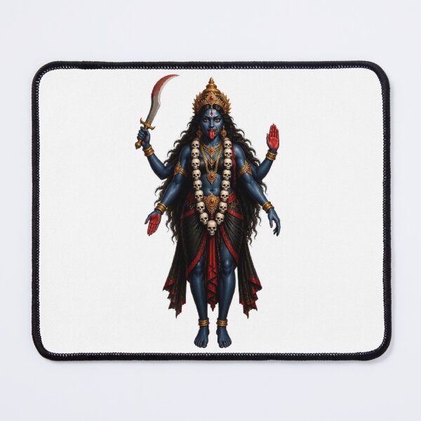 Item preview, Kali Hindu Goddess Death Time Destruction Mythology Design designed and sold by The Dark Files.