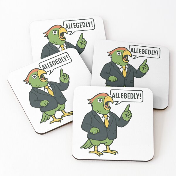 Item preview, Parrot Lawyer designed and sold by ReadyOnMedia.