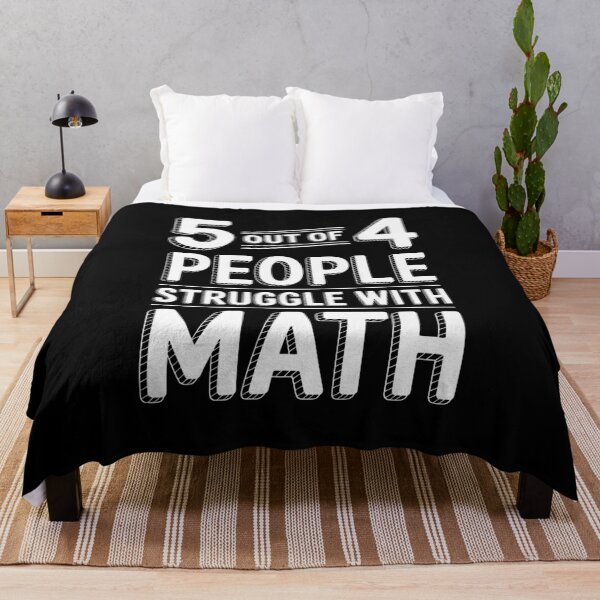 Item preview, 5 Out Of 4 People Struggle With Math Funny School Teacher designed and sold by fferomananul.