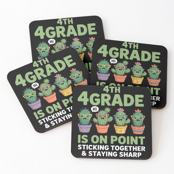 Item preview, 4th Grade Squad Cactus Plant Back To School Teacher Kids designed and sold by fferomananul.