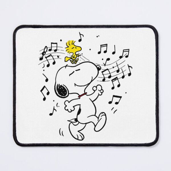 Item preview, Dancing Snoopy and Woodstock Music Vibes designed and sold by VincentMoore96.