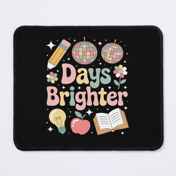 Item preview, 100 Days Brighter 100th Day Of School Teachers Girls Kids designed and sold by fferomananul.
