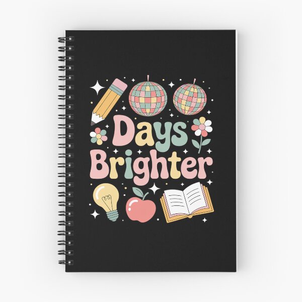 Item preview, 100 Days Brighter 100th Day Of School Teachers Girls Kids designed and sold by fferomananul.