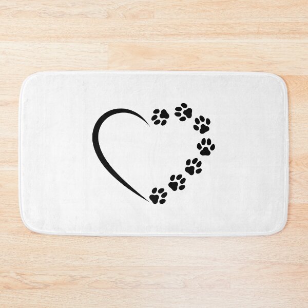Item preview, Heart Paw Print Outline Graphic Love designed and sold by Dmo3HarkoArt.