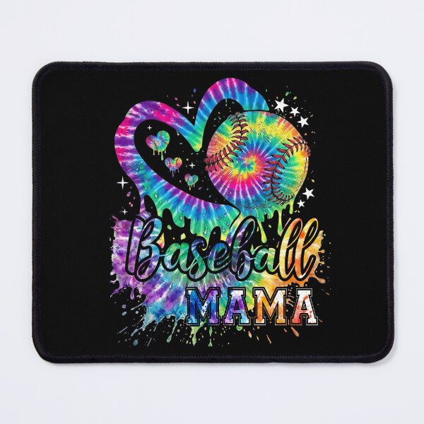 Item preview, Tie Dye Baseball Mama Splash Tee designed and sold by KIROSALS.