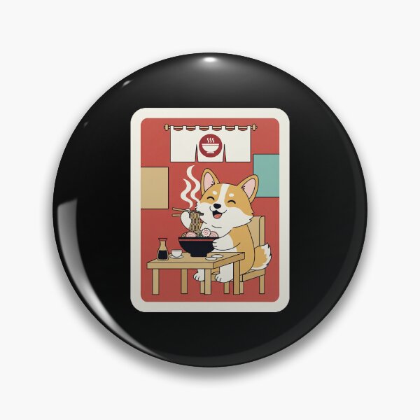 Item preview, Shiba Inu Ramen Night Japanese Cafe  designed and sold by JordynLadukeg65.