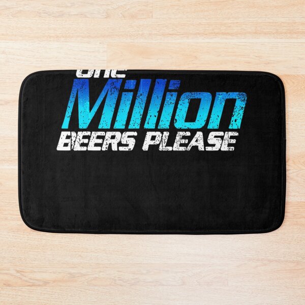 Item preview, One Million Beers Please Logo designed and sold by mohamed fahchouch.