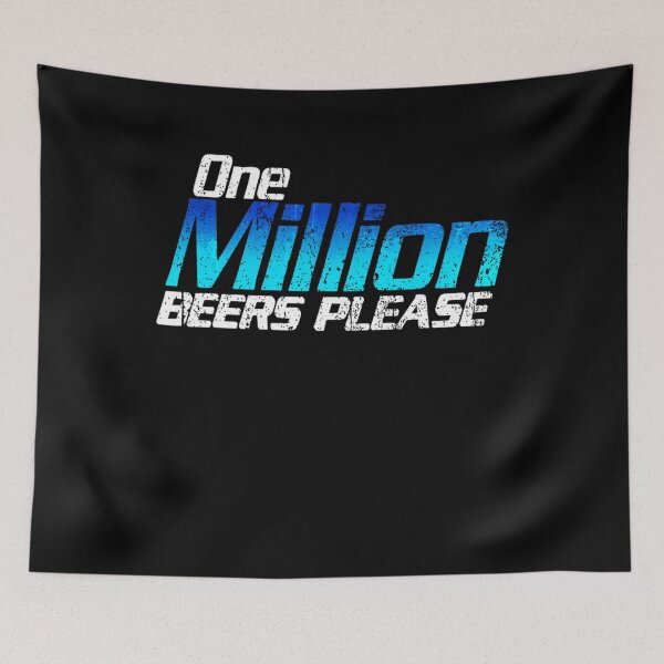 Item preview, One Million Beers Please Logo designed and sold by mohamed fahchouch.
