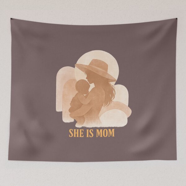 Item preview, She Is Mom designed and sold by LuveraxArt.