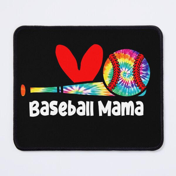 Item preview, Tie Dye Baseball Mama Heart Tee designed and sold by KIROSALS.