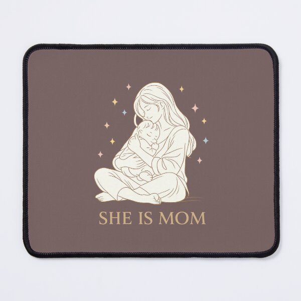 Item preview, She Is Mom designed and sold by LuveraxArt.