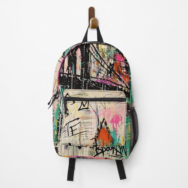 Item preview, Brooklyn Bridge Street Art Cityscape designed and sold by Modaozushi216.