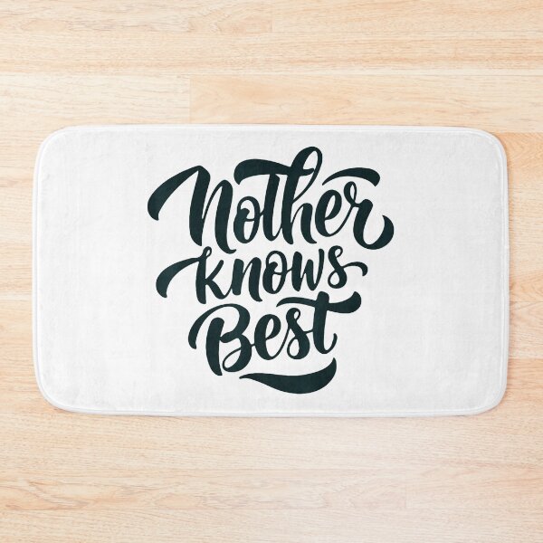Item preview, Mother Knows Best Hand Lettered  designed and sold by zamiokaline.