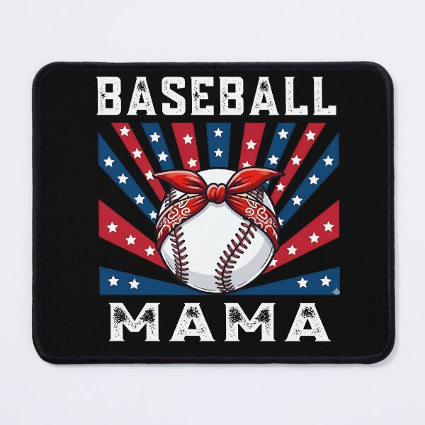 Item preview, Patriotic Baseball Mama USA Tee designed and sold by KIROSALS.