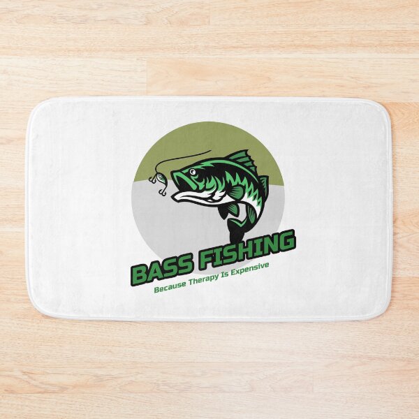 Item preview, Bass Fishing Because Therapy Is Expensive designed and sold by Kal-El-Tees.