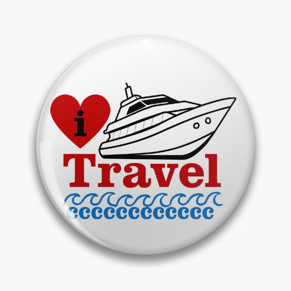 Item preview, I Love Traveling Overseas – Rebus Puzzle Travel Pun Design designed and sold by ThisIsDebbie.