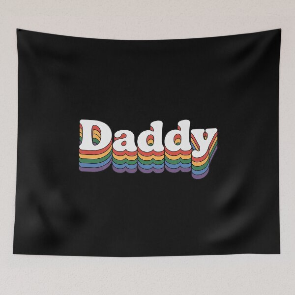 Item preview, Daddy Gay Daddy  Retro LGBT Rainbow LGBTQ Pride designed and sold by fferomananul.
