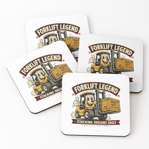 Item preview, Forklift Legend Stacking Dreams Daily Retro Operator designed and sold by RetroNibylander.