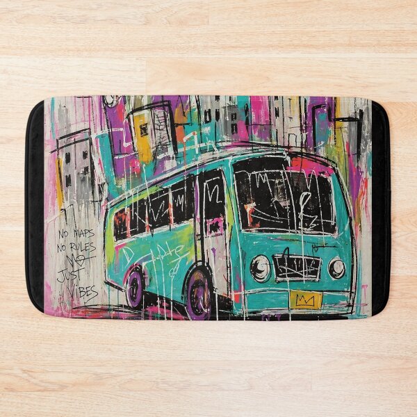 Item preview, Vintage Bus Graffiti City  designed and sold by Modaozushi216.