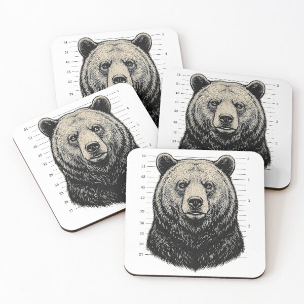 Item preview, Arrested Bear  designed and sold by turkey1200.