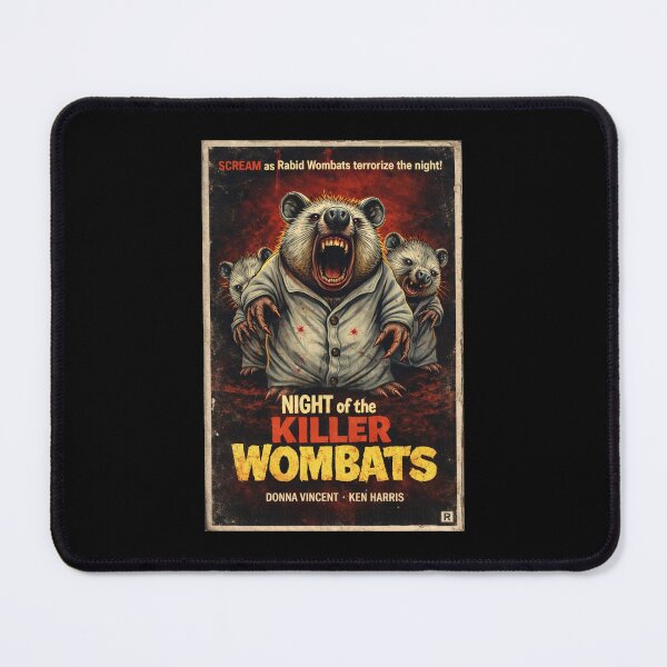 Item preview, Night of the Killer Wombats - Fake Movie designed and sold by pUNKnown.