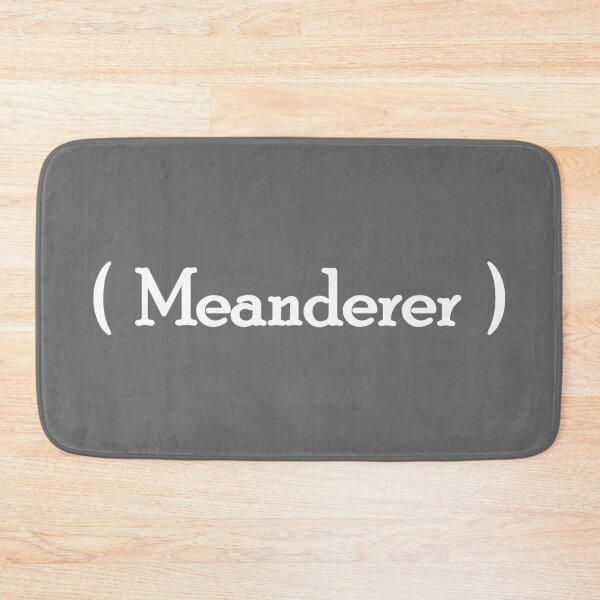 Item preview, Iconic Label - "Meanderer" White Lettering designed and sold by cousinbessie.