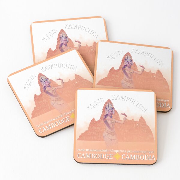 Item preview, Apsara in the Mist Peach Sticker designed and sold by Linklandiya.