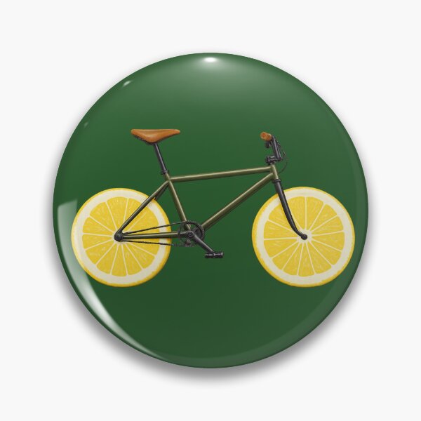 Item preview, Lemon Wheel Bicycle Graphic/ Funny Fruit  designed and sold by digitalbob60.