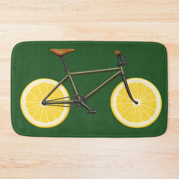 Item preview, Lemon Wheel Bicycle Graphic/ Funny Fruit  designed and sold by digitalbob60.