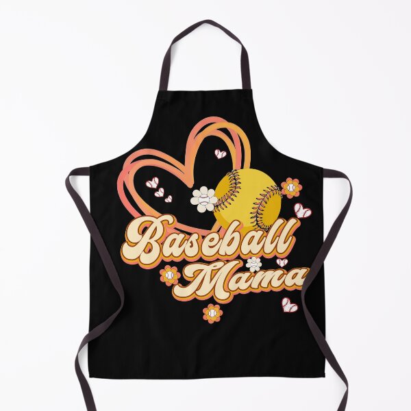 Item preview, Retro Baseball Softball Mama Heart Tee designed and sold by KIROSALS.