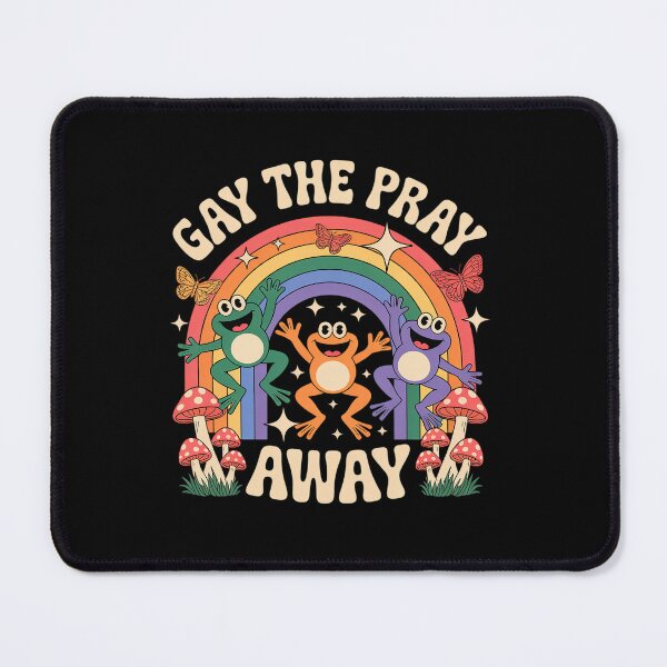 Item preview, Gay The Pray Away LGBTQ Rainbow Flag Funny Frogs Lover designed and sold by fferomananul.