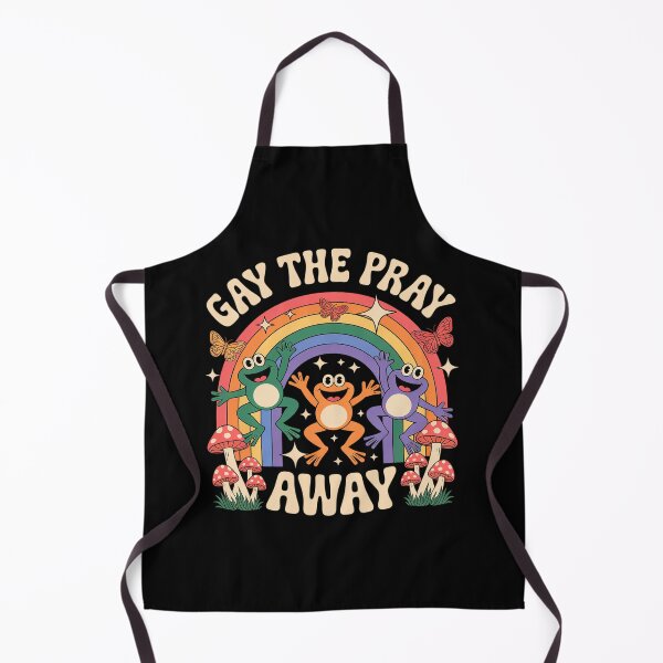 Item preview, Gay The Pray Away LGBTQ Rainbow Flag Funny Frogs Lover designed and sold by fferomananul.