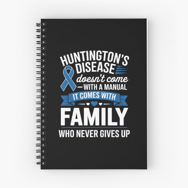 Item preview, Huntington's Disease Awareness Blue Ribbon Family Support designed and sold by fferomananul.