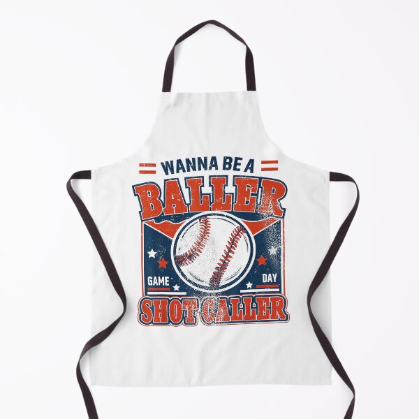 Item preview, Wanna Be a Baller Shot Caller Baseball designed and sold by zamiokaline.