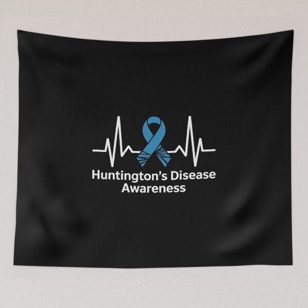 Item preview, Huntington's Disease Awareness Month May Heart Beat Ribbon designed and sold by fferomananul.