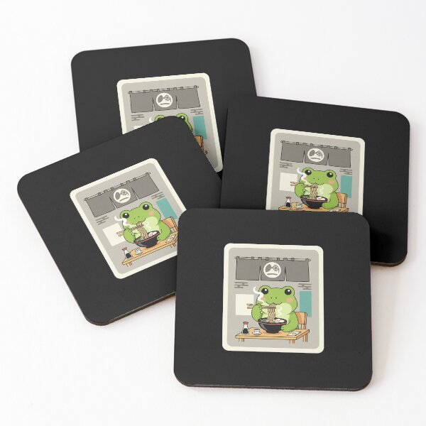 Item preview, Frog Ramen Cafe Cute Japanese Style designed and sold by JordynLadukeg65.